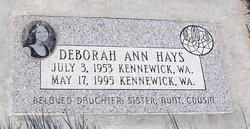 Hays, Deborah Ann "debbie"