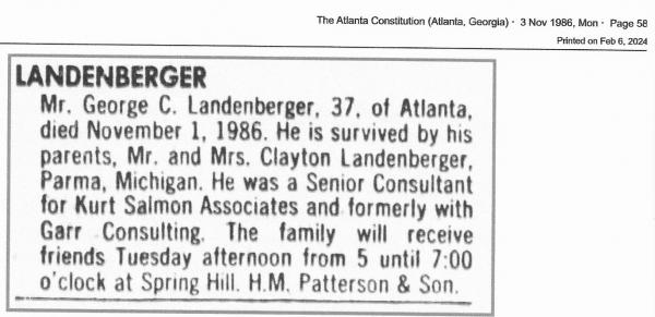 George Clayton Landenberger