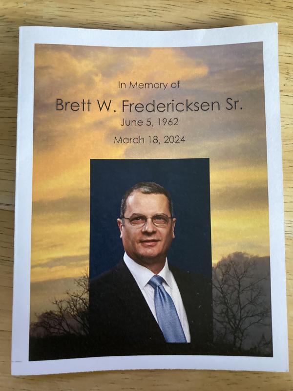 Brett Fredericksen, Sr