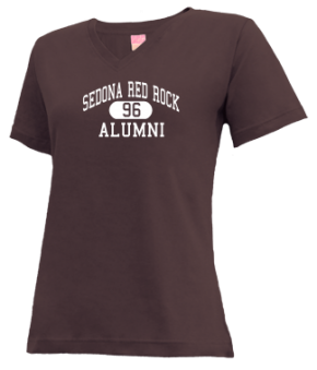 Sedona Red Rock High School V-neck Shirts