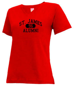 St. James High School V-neck Shirts