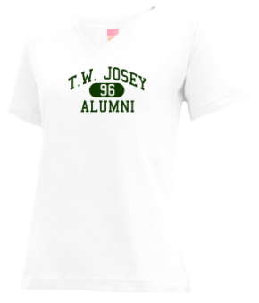T.w. Josey High School V-neck Shirts