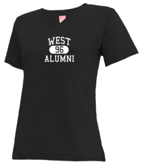 West High School V-neck Shirts